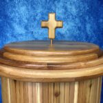 Cedar Lid with Cross