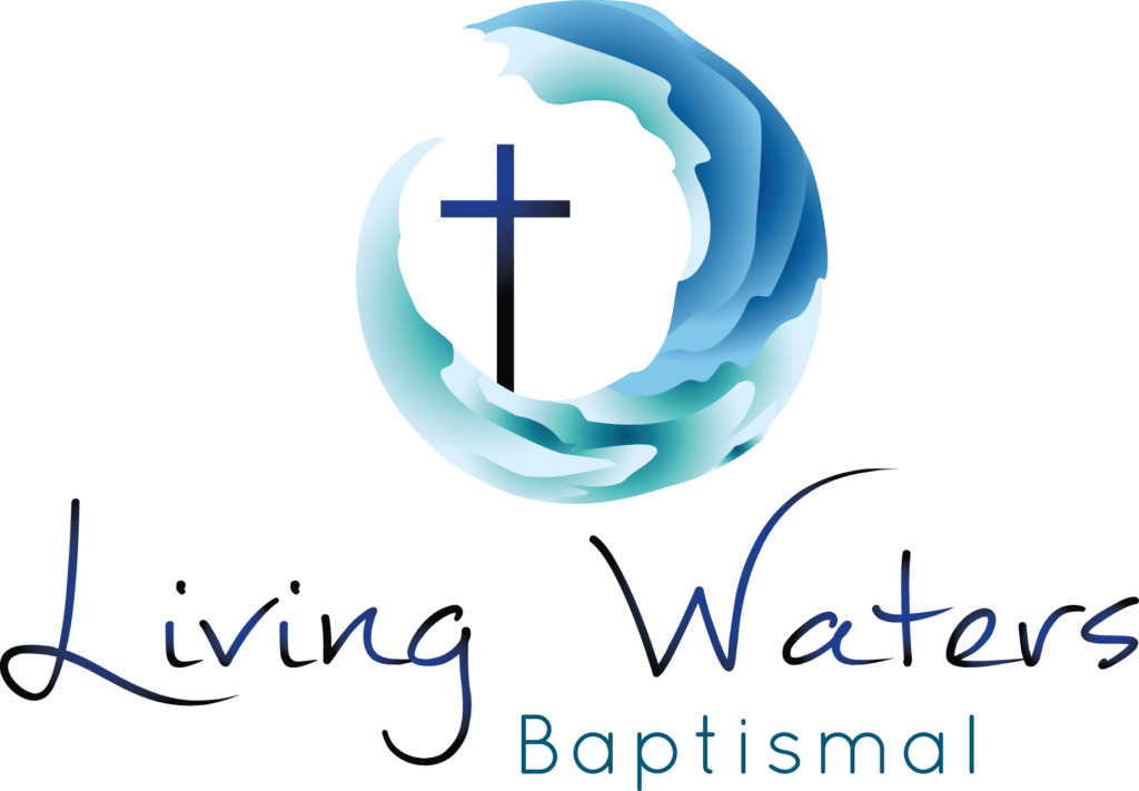 living waters baptismal logo